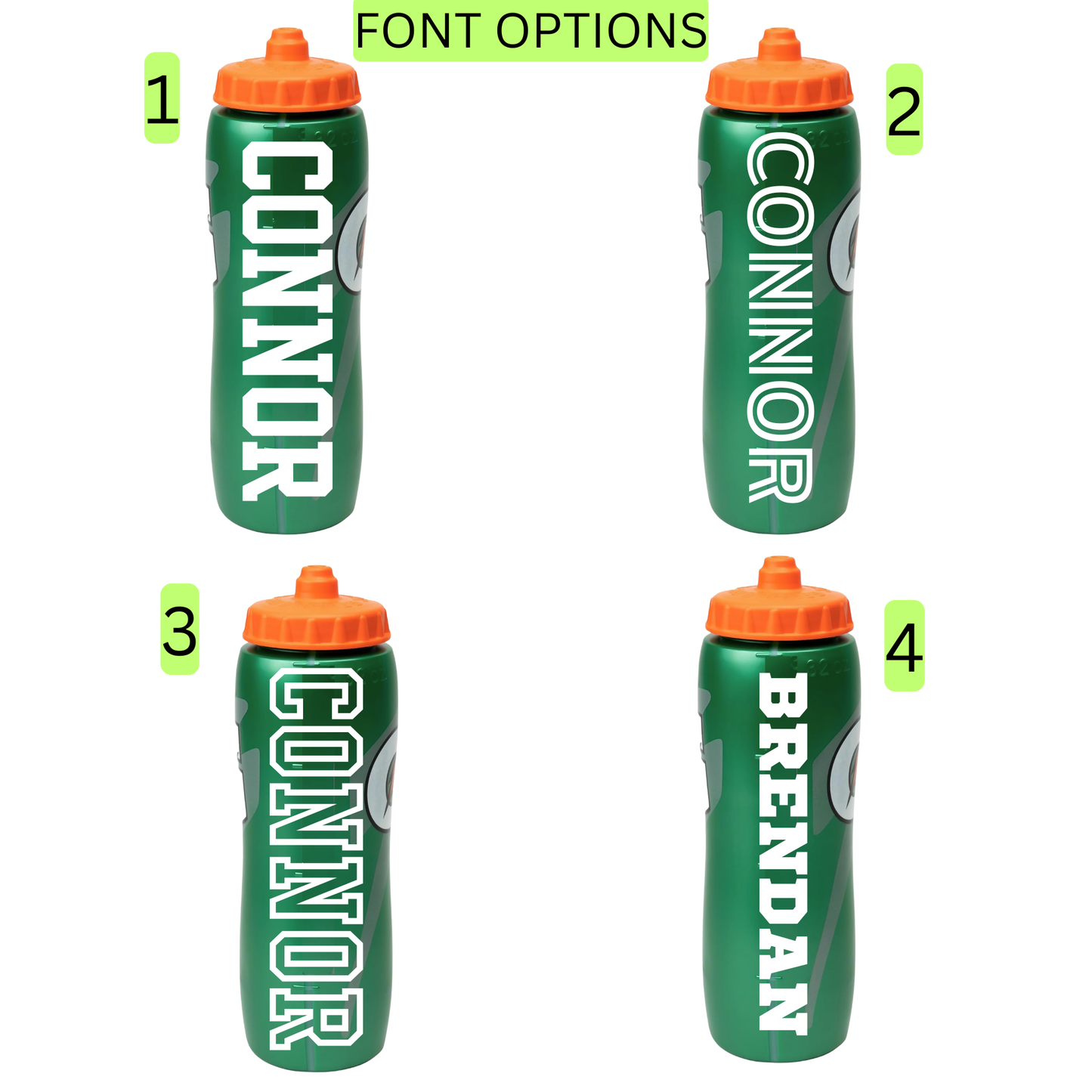 Personalized Gatorade Bottle, Custom Sports Water Bottle, Team Gift,Birthday Party Favor,Basketball,Football,Baseball,Soccer,Lacrosse,Hockey