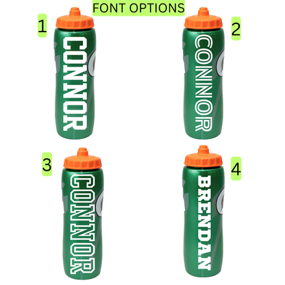 Personalized Gatorade Bottle, Custom Sports Water Bottle, Team Gift,Birthday Party Favor,Basketball,Football,Baseball,Soccer,Lacrosse,Hockey