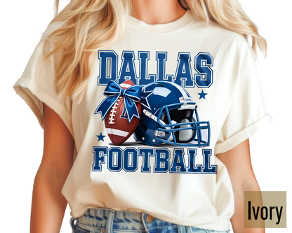 Vintage Dallas Football Shirt | Retro Dallas Game Day Tee | Dallas Fan T-Shirt | Classic Football Graphic Tee (Copy)