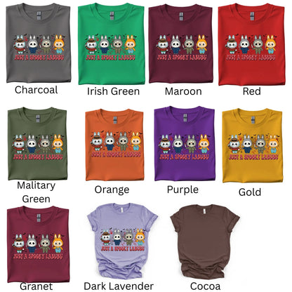 Cute Labubu Christmas Shirt – Cute Holiday Monster  sweatshirt, Christmas Cartoon Hoodie, Trending Cartoon Monster Graphic Tee | Kawaii Labubu Shirt for Fans | Fun Character T-Shirt Gift Idea