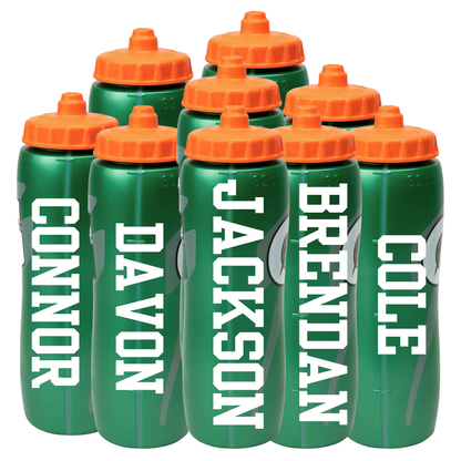 Personalized Gatorade Bottle, Custom Sports Water Bottle, Team Gift,Birthday Party Favor,Basketball,Football,Baseball,Soccer,Lacrosse,Hockey - Mae-Liv