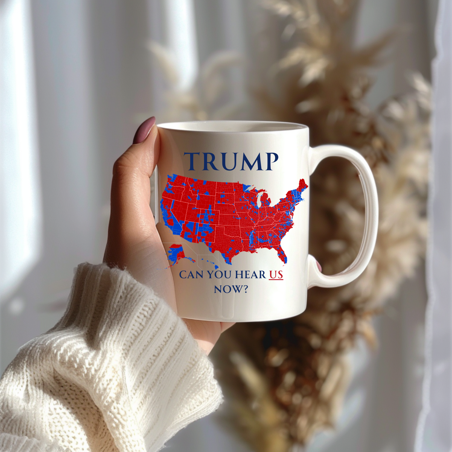Trump Mug, 2024 election results Trump Mug,Election Campaign Cup, Trump coffee mug, Trump 45 47 mug,Can You Hear Us Now mug,